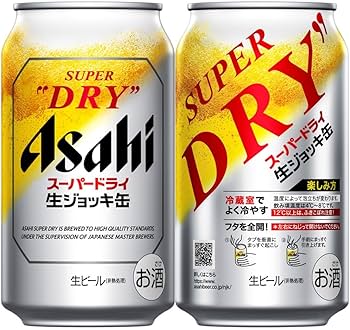Amazon.co.jp: 生ジョッキ缶 スーパードライ アサヒ ビール340ml24本