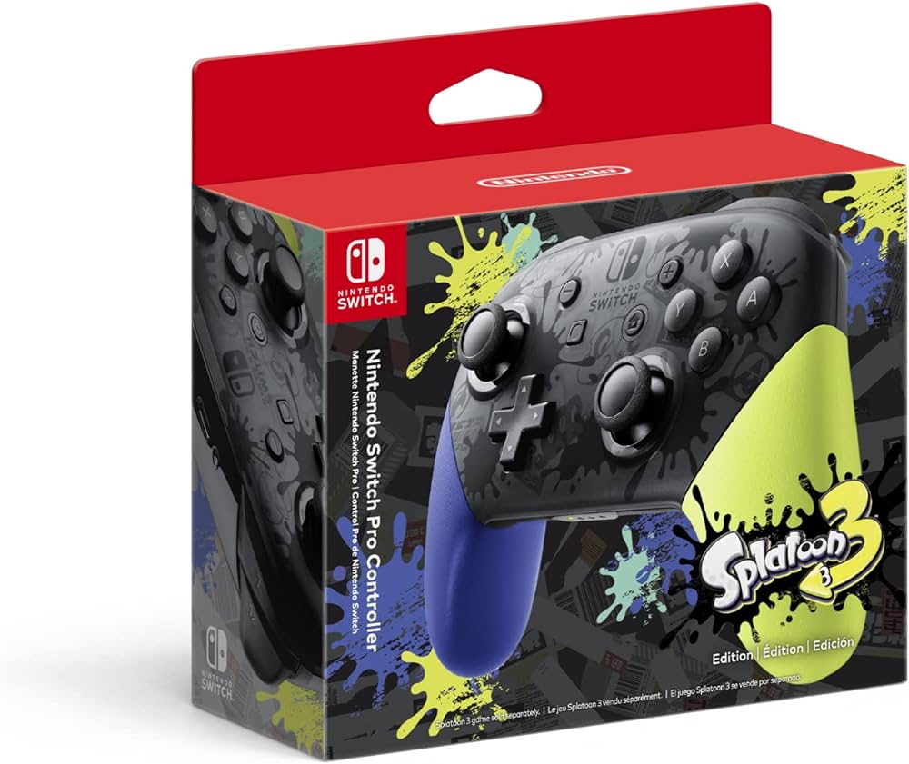 Amazon.com: Nintendo Switch™ Pro Controller Splatoon™ 3 Edition