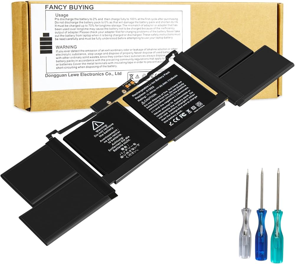 Amazon.com: A1990 MacBook Pro Battery A1953 Replacement for