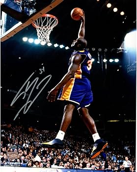 Amazon | NBAロサンゼルスレイカーズシャキール・オニール署名Dunk IN