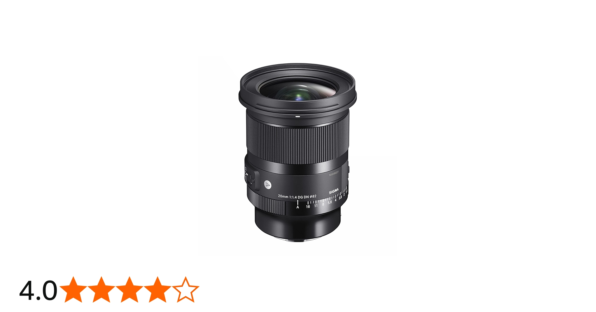 Amazon.co.jp: SIGMA 20mm F1.4 DG DN Lマウント : 家電＆カメラ