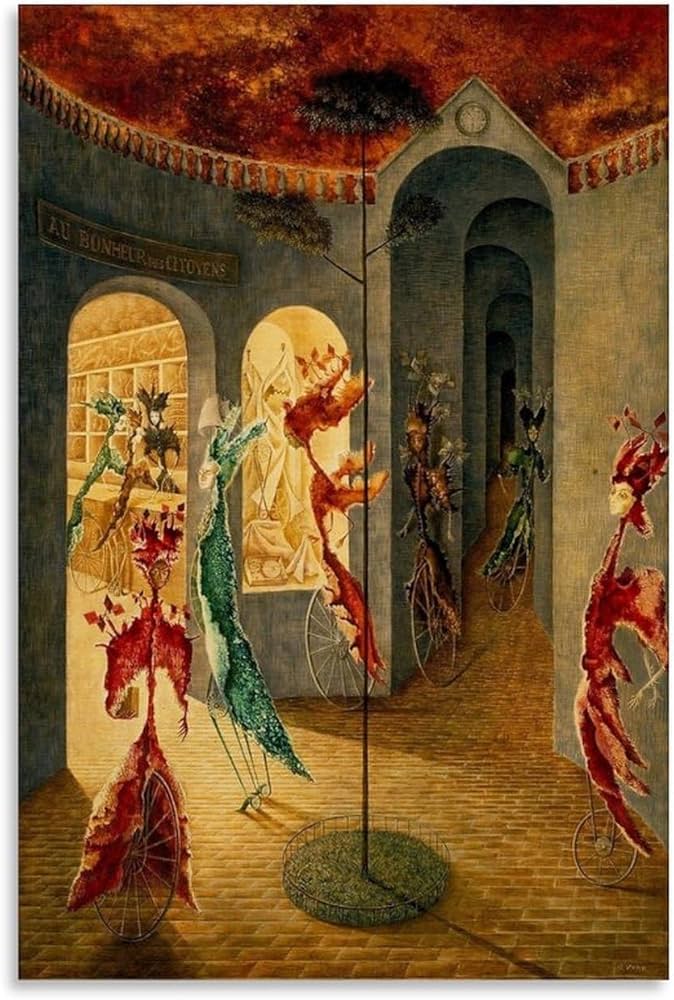 Amazon.co.jp: Remedios Varoレメディオス・バロ絵画作品（女性たちの