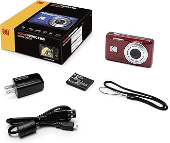 Amazon.com : Kodak PIXPRO FZ55 Digital Camera (Red) + Point