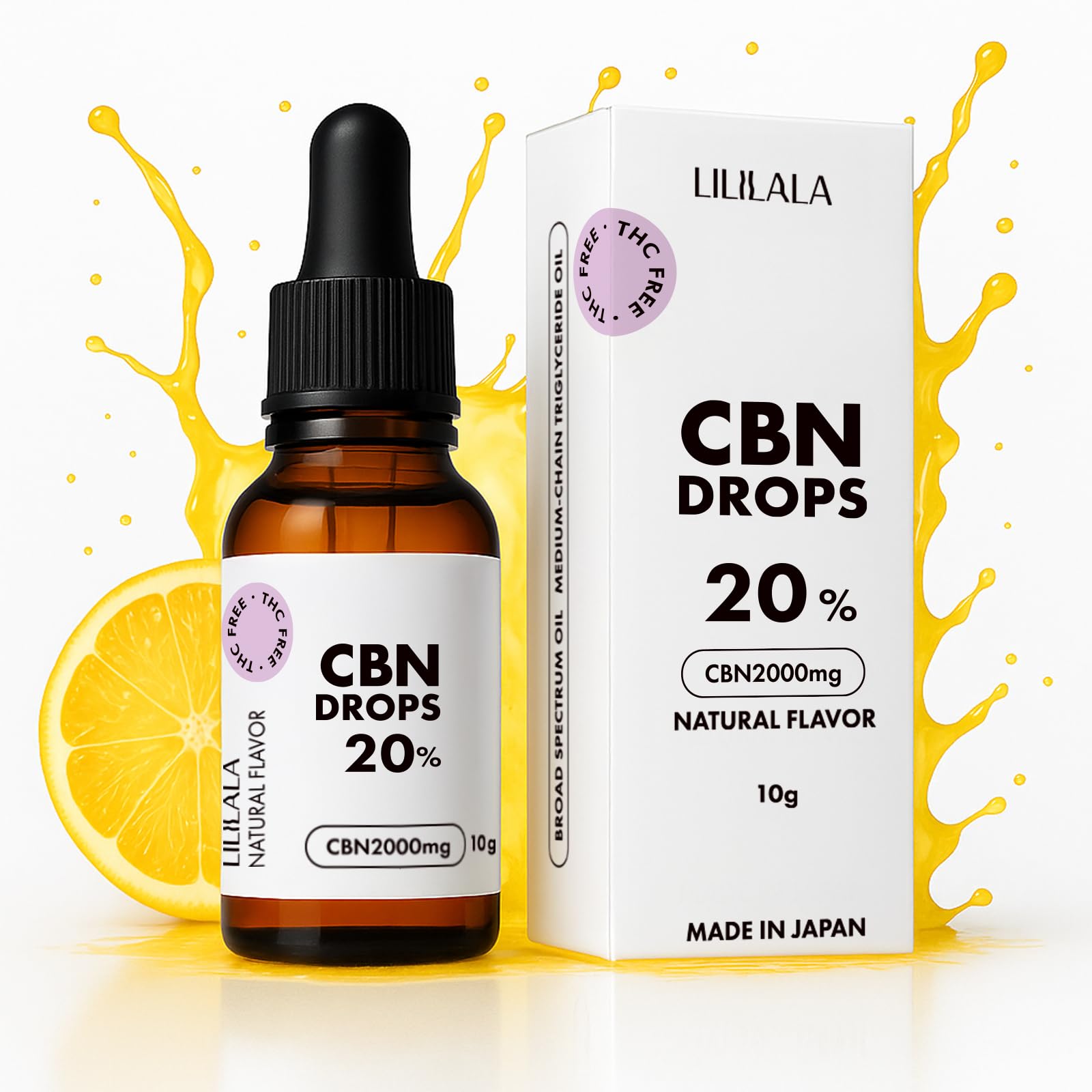 Amazon.co.jp: CannaTech CBN オイル 20% 高濃度 2000mg 10ml 欧州産