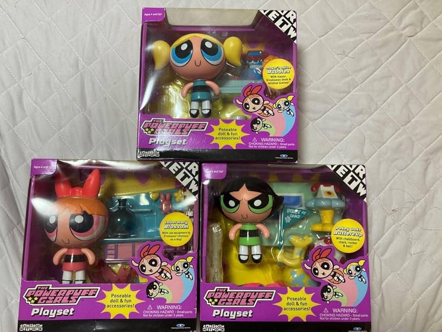 Amazon | パワーパフガールズ カートゥーン バブルス バターカップ