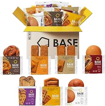 Amazon | ベースブレッド 7種 14袋 パン [チョコ・メープル・シナモン