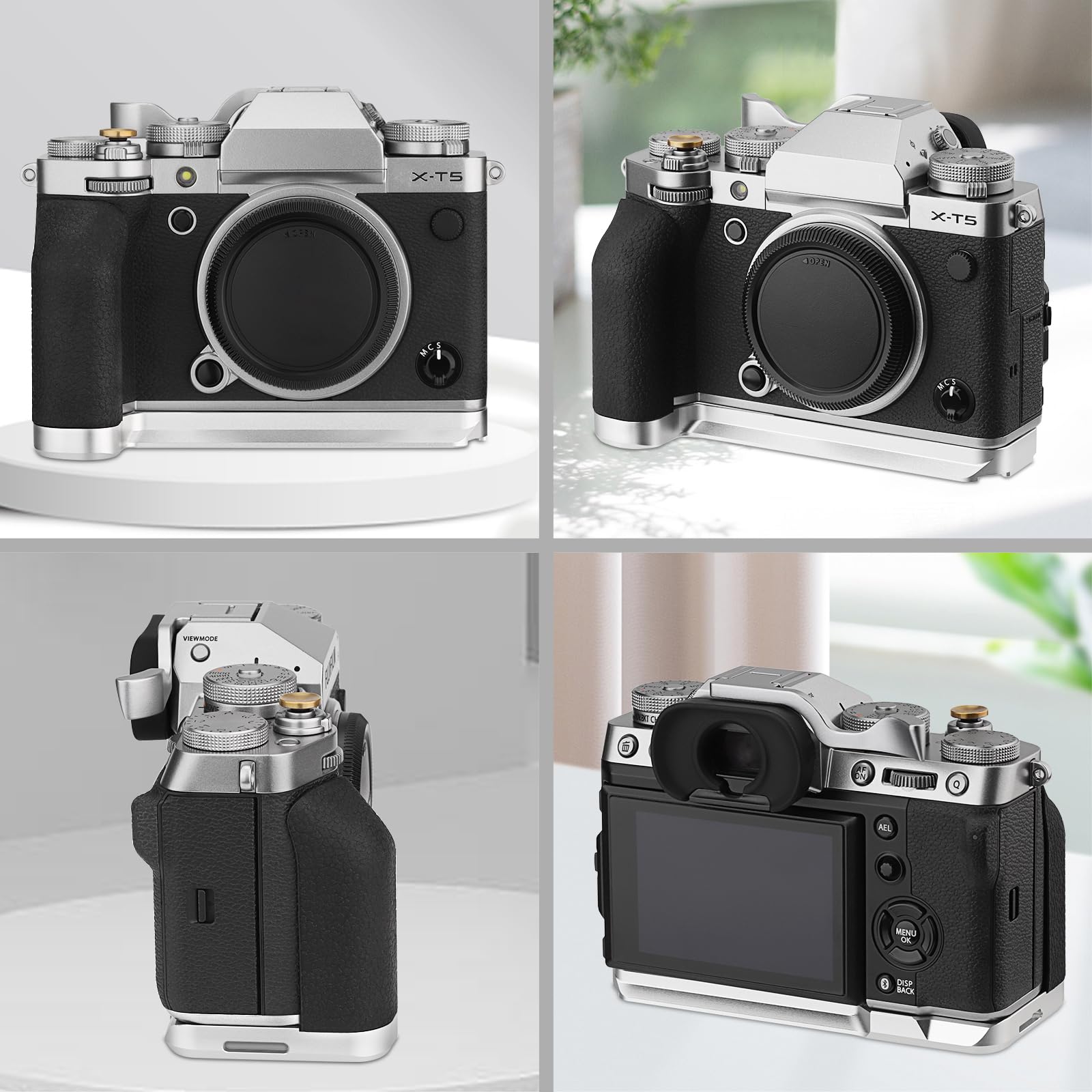 Amazon | Haoge X-T5ハンドグリップ 富士フイルム X-T5カメラL字型