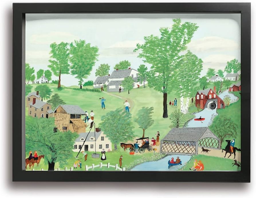 Amazon.co.jp: Grandma Moses Spring Time グランマ・モーゼス