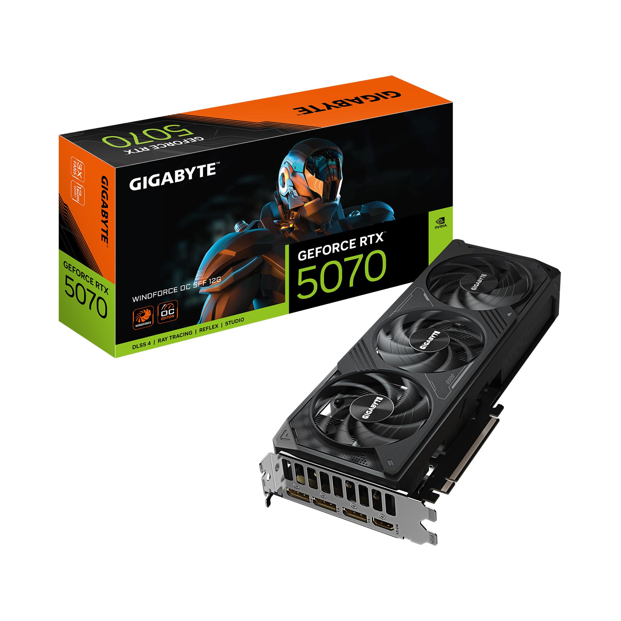 Amazon.com: GIGABYTE GeForce RTX 5070 WINDFORCE OC SFF 12G