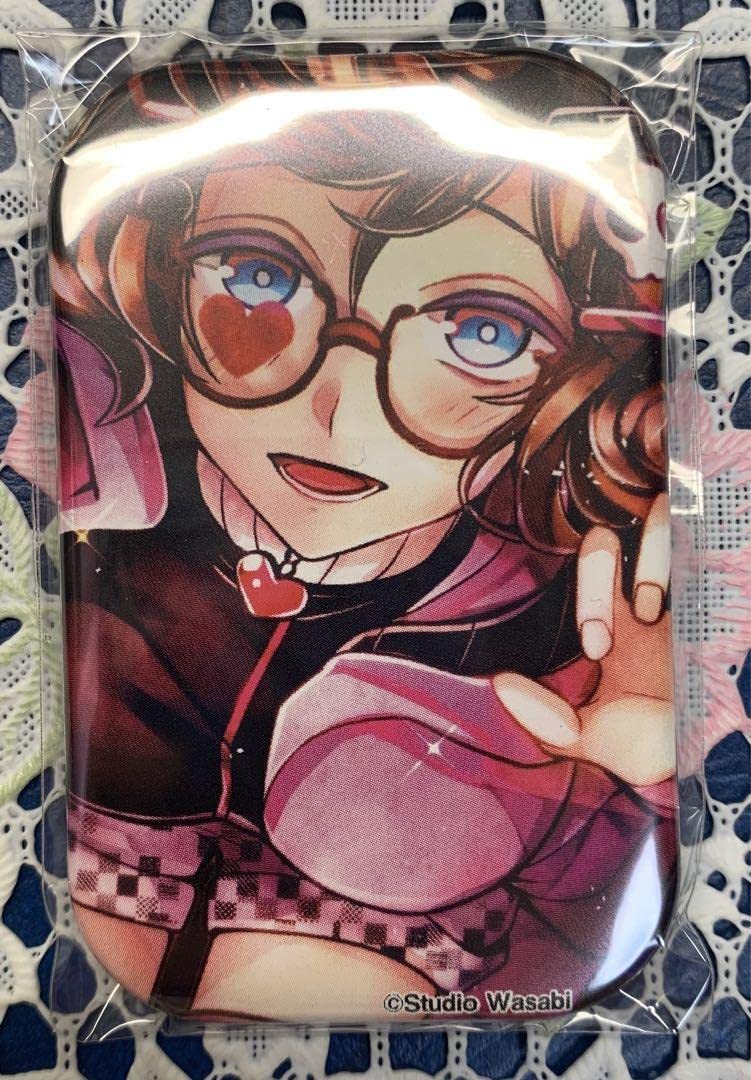 嘘つきゲーム スクエア缶バッジ 公式 スタジオわさび 激レア 希少