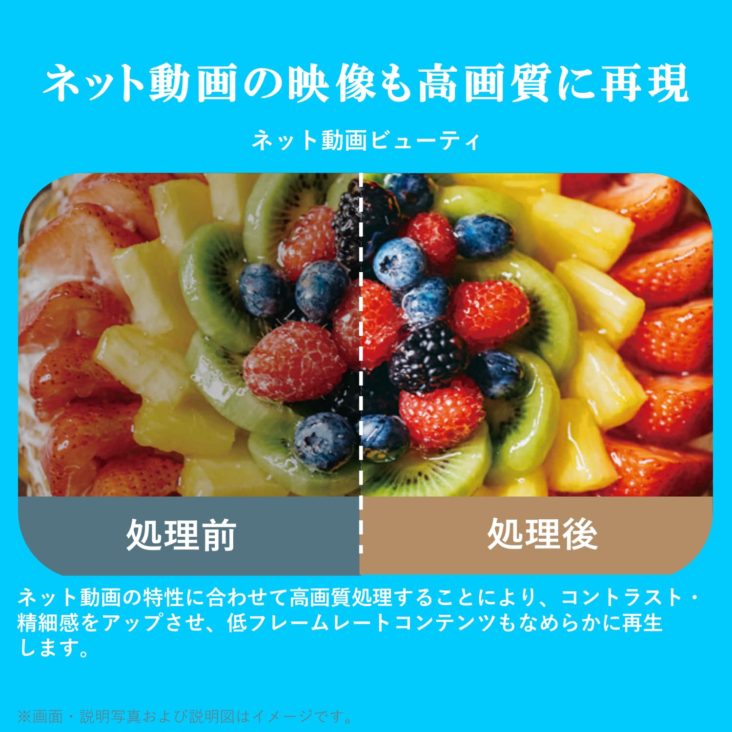 Amazon | REGZA 24インチ Airplay ネット動画対応 ハイビジョン V35N