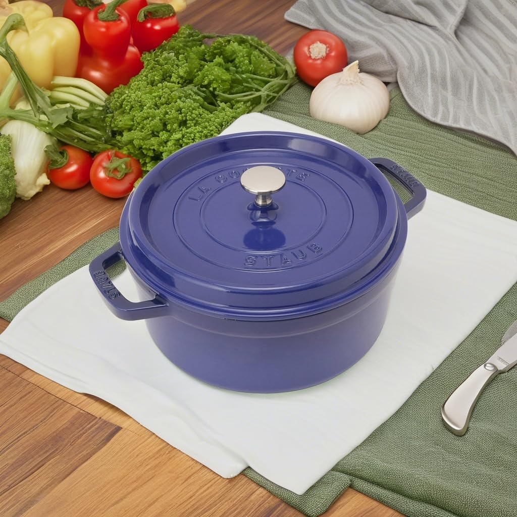 Amazon｜ストウブ(Staub) ピコ・ココット ラウンド 24cm ロイヤル