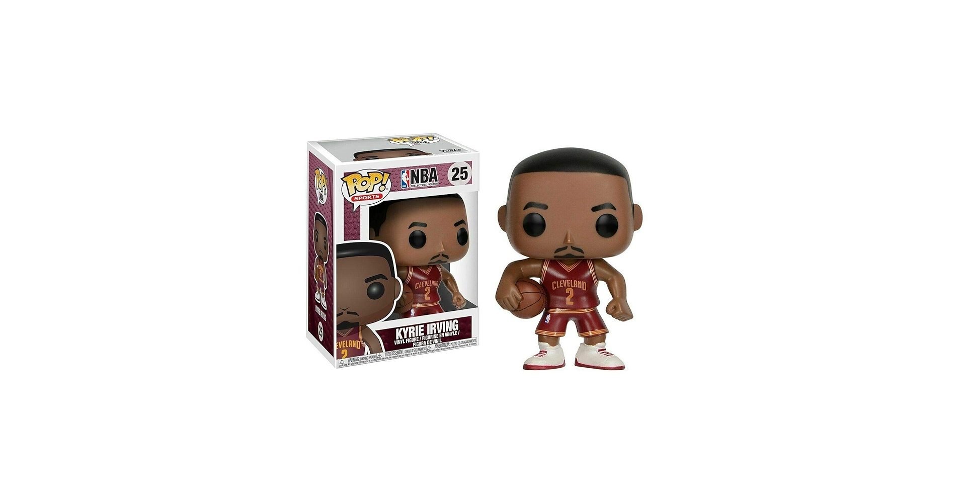Amazon.com: Funko POP NBA: Kyrie Irving Collectible Vinyl Figure