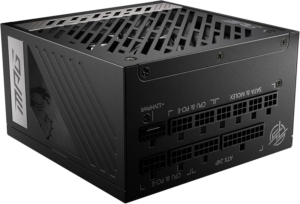 Amazon | MSI MPG A1000G PCIE5 PC電源ユニット 1000W ATX3.1/PCIe 5.1