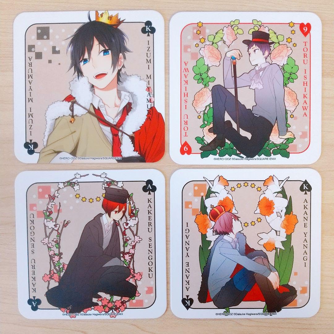 Amazon.co.jp: ホリミヤ コラボ カフェ 特典 コースター 男子組