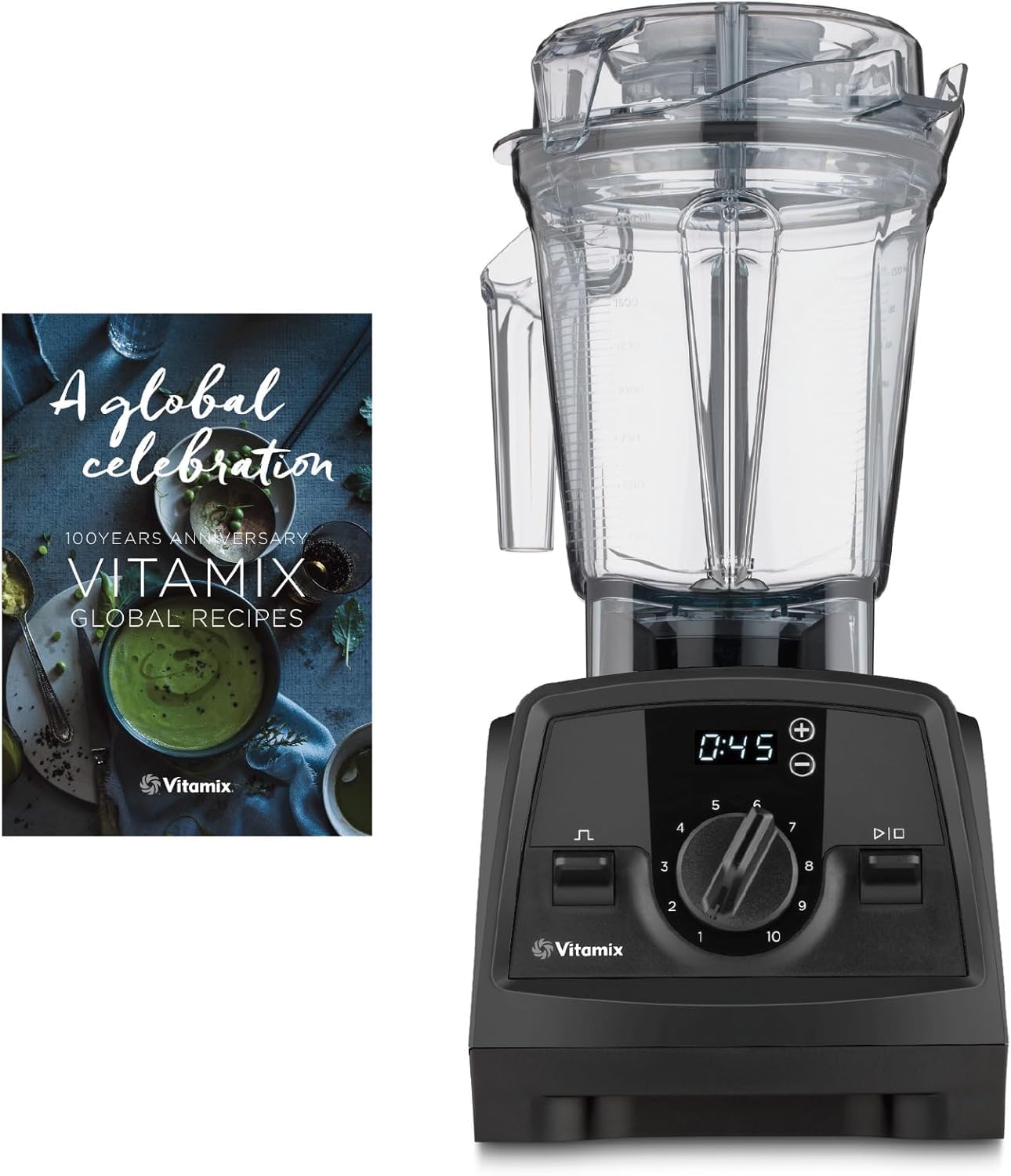 Amazon | 【公式】Vitamix V1200i ブラック ミキサー 限定特典付き 1台
