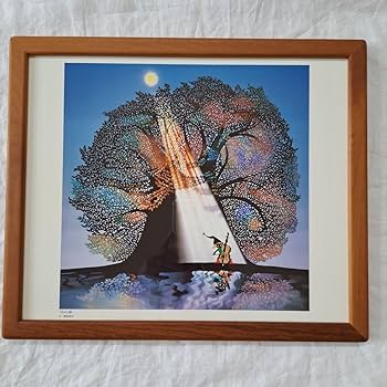 Amazon.co.jp: 藤城清治 ポスター 額縁 : ホーム＆キッチン