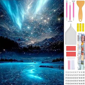 Amazon.co.jp: Amyaker ダイヤモンドアート キット 四角いビーズ 全面