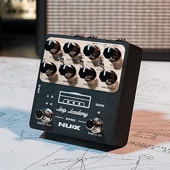 Amazon | NUX NGS-6 Amp Academy Amp Modeler ギターペダル 1024