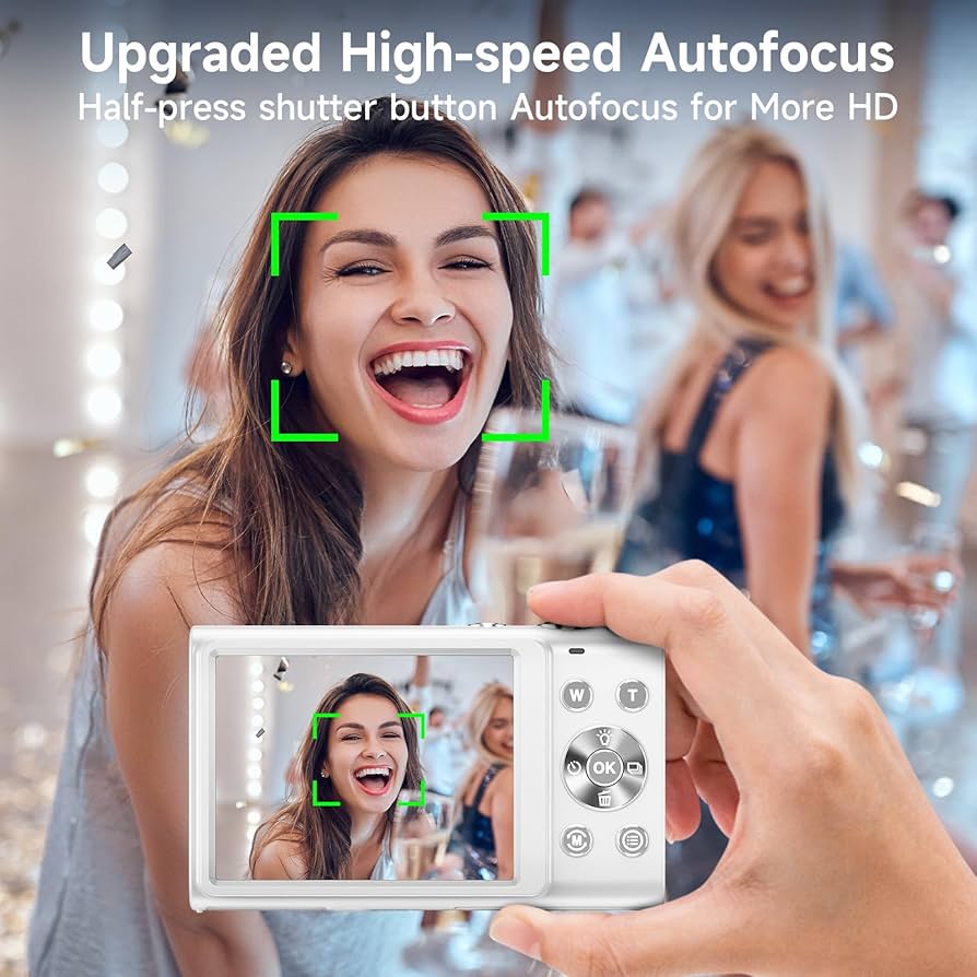 Amazon.com : Digital Camera, Autofocus 48MP UHD 4K Vlogging Camera