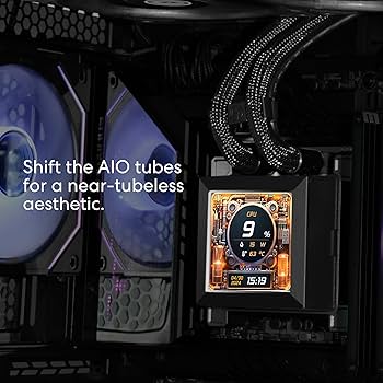 Amazon | LIANLI 簡易水冷キット HydroShift LCD 360S Black 120mm