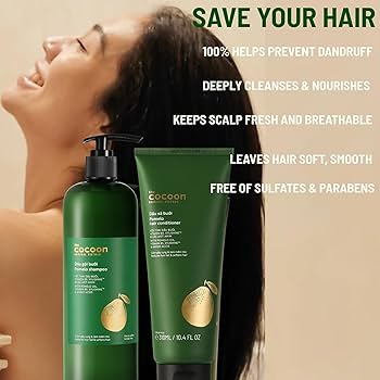 Amazon.com: COCOONORIGINAL Cocoon Pomelo Shampoo & Conditioner