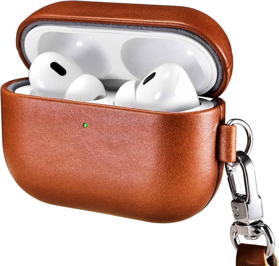 Amazon | AirPods Pro 3 用ケース 本革レザーケース (2025年9月発売