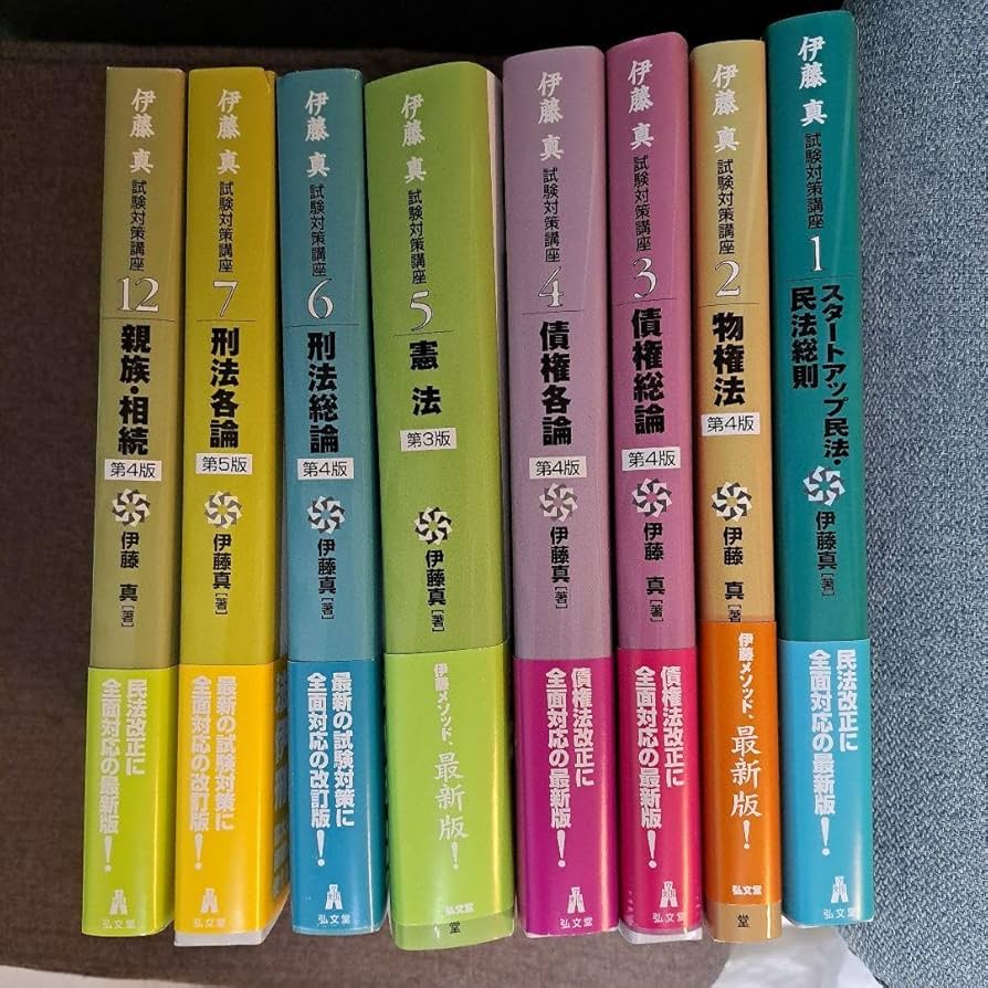 Amazon.co.jp: 伊藤塾 伊藤真 試験対策講座 シケタイ8冊セット : おもちゃ