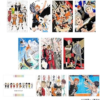 Amazon.co.jp: ハイキュー展 缶入りポストカードセット 缶入り ポスト