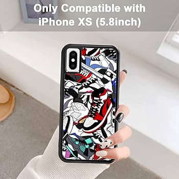 Amazon.com: Axulimin Cool Shoe Phone Case for iPhone X and iPhone