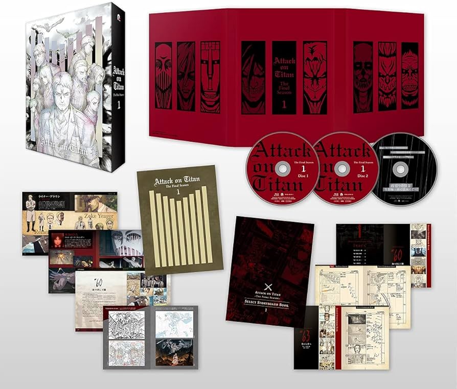 Amazon.co.jp: 「進撃の巨人」The Final Season 第1巻(初回限定Blu-ray