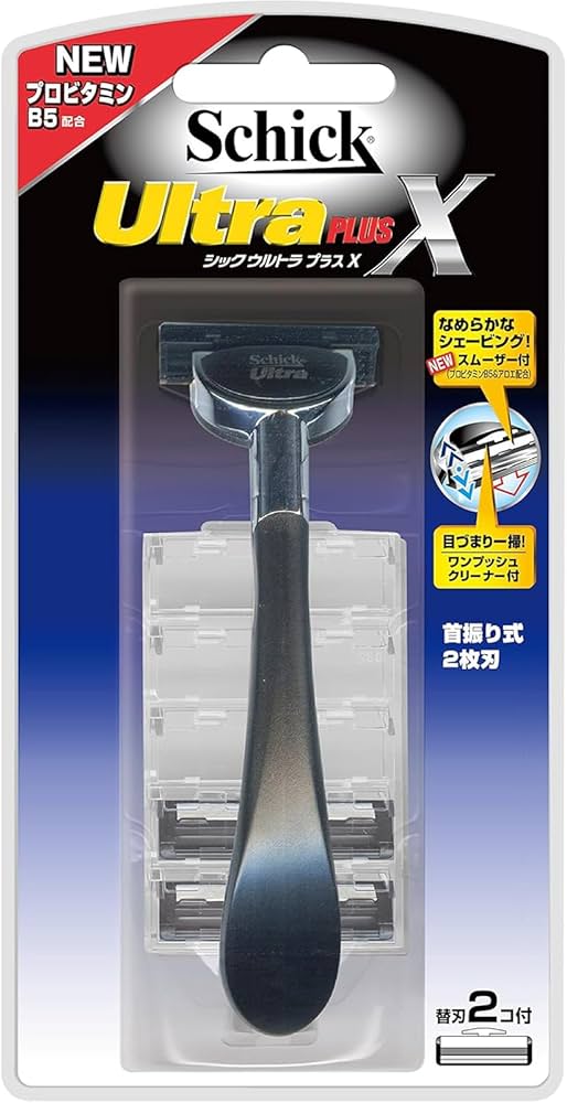 Amazon.co.jp: シック ウルトラ プラスX ホルダー 替刃2コ付