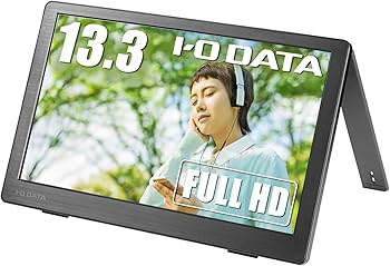 Amazon.co.jp: IODATA モバイルモニター 13.3インチ フルHD ADSパネル