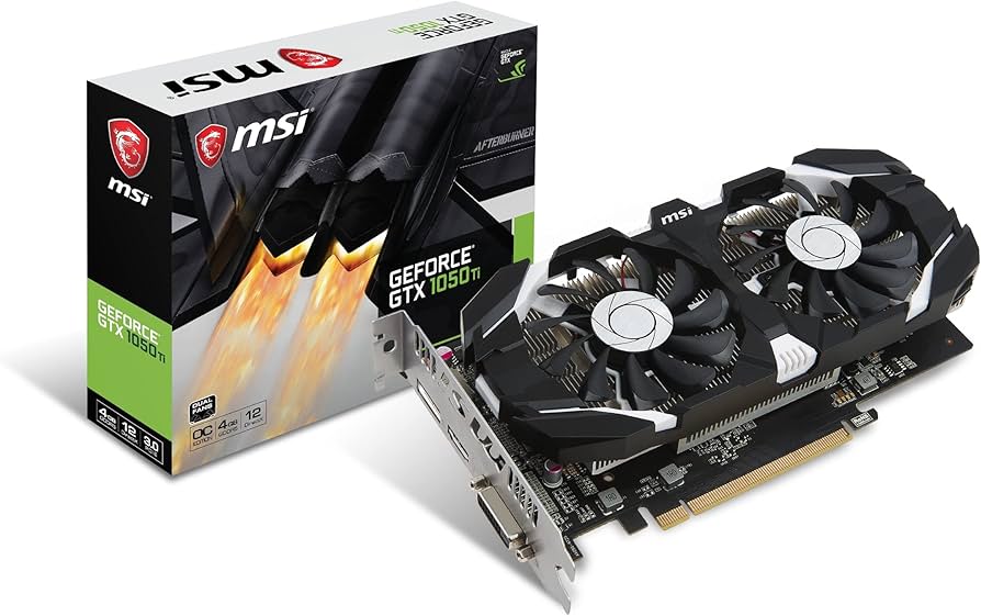 Amazon.com: MSI Computer V809-2277R Video Card (GTX 1050 TI 4GT OC
