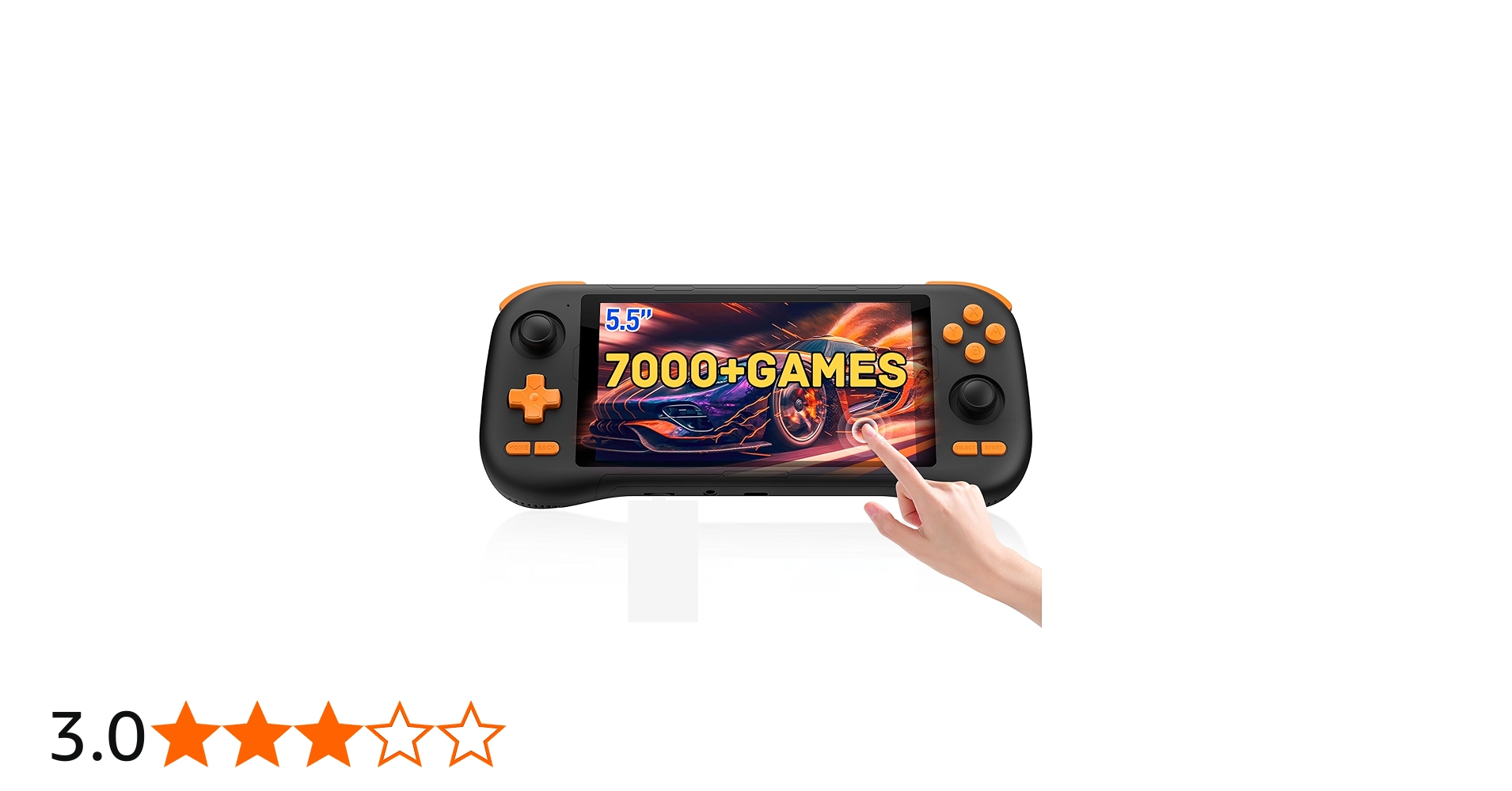 Amazon | kinhank K56 レトロハンドヘルドゲーム機 7000以上のゲームに