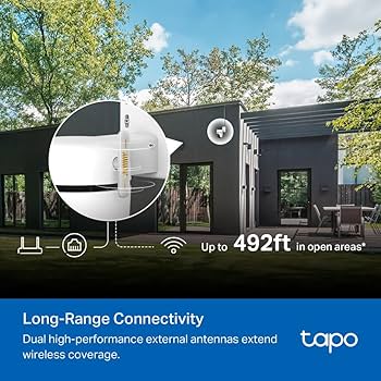 Amazon.com : Tapo 3K 5MP Outdoor Pan/Tilt Security Wi-Fi Camera