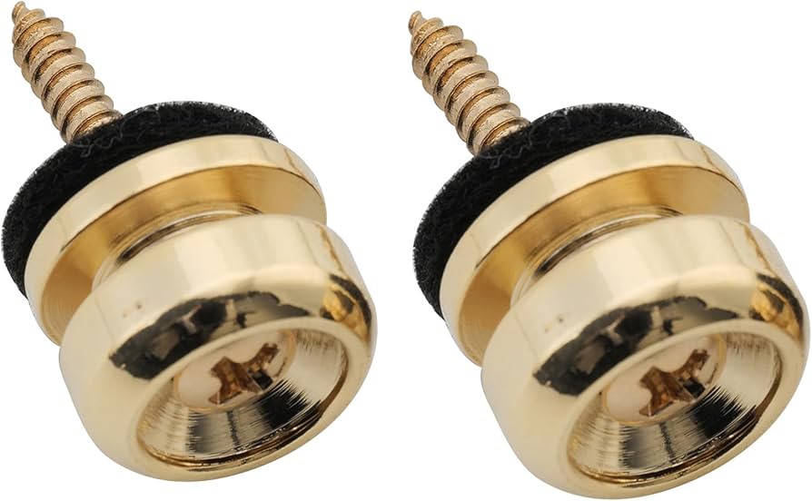 Amazon | Musiclily Pro 14mm ストラップピン エンドピン スチール製