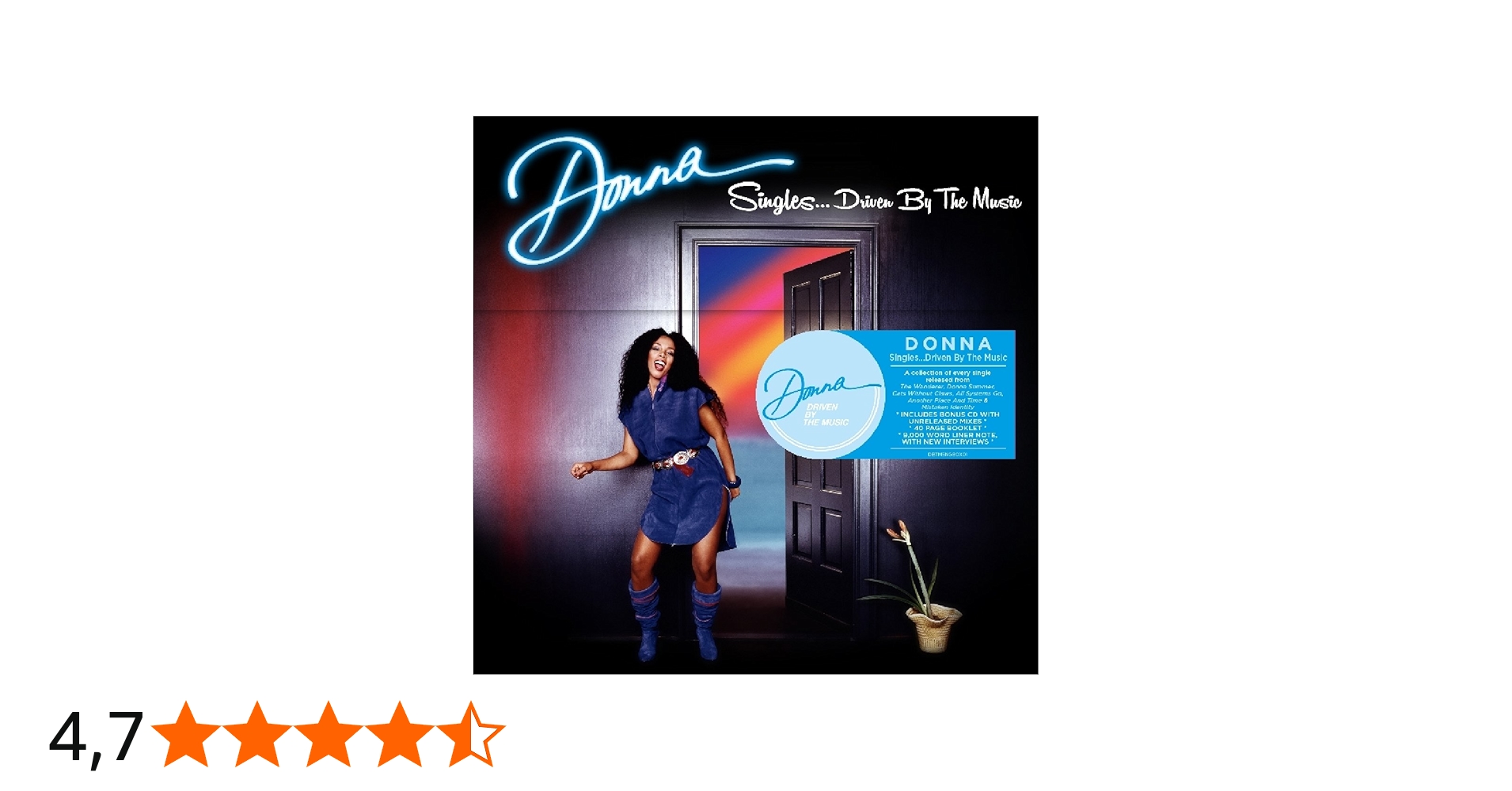 Singles… Driven By The Music: Donna Summer: Amazon.es: CD y vinilos}