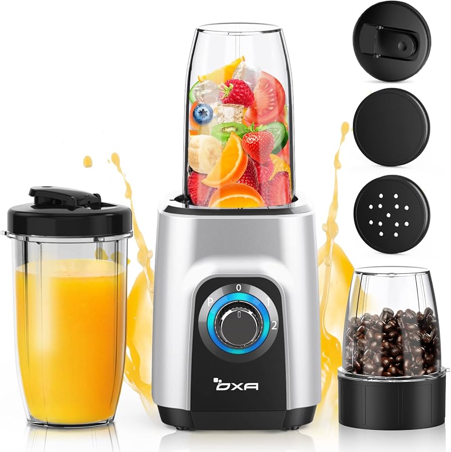 Amazon | ジューサー ミキサー スムージー 一台多役 三つボトル 500ml