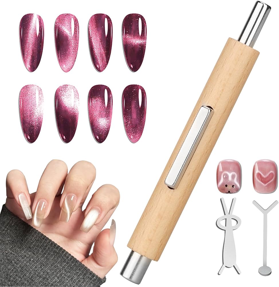 Amazon | Elegirme ネイル用マグネット 3way 強力磁石 キャッツアイ