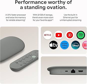 Amazon.com: Google TV Streamer 4K - Fast Streaming Entertainment
