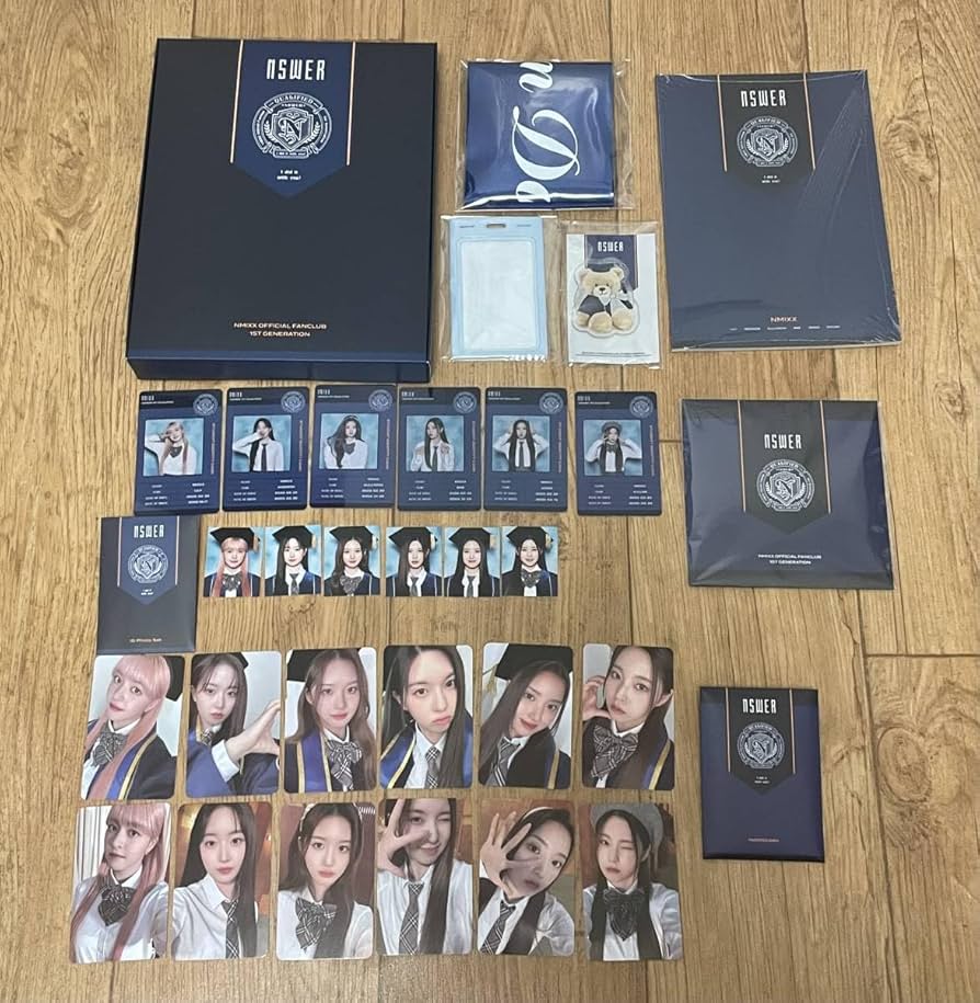 Amazon.co.jp: NMIXX エンミックス 韓国 FC 公式 ファンクラブ NSWER