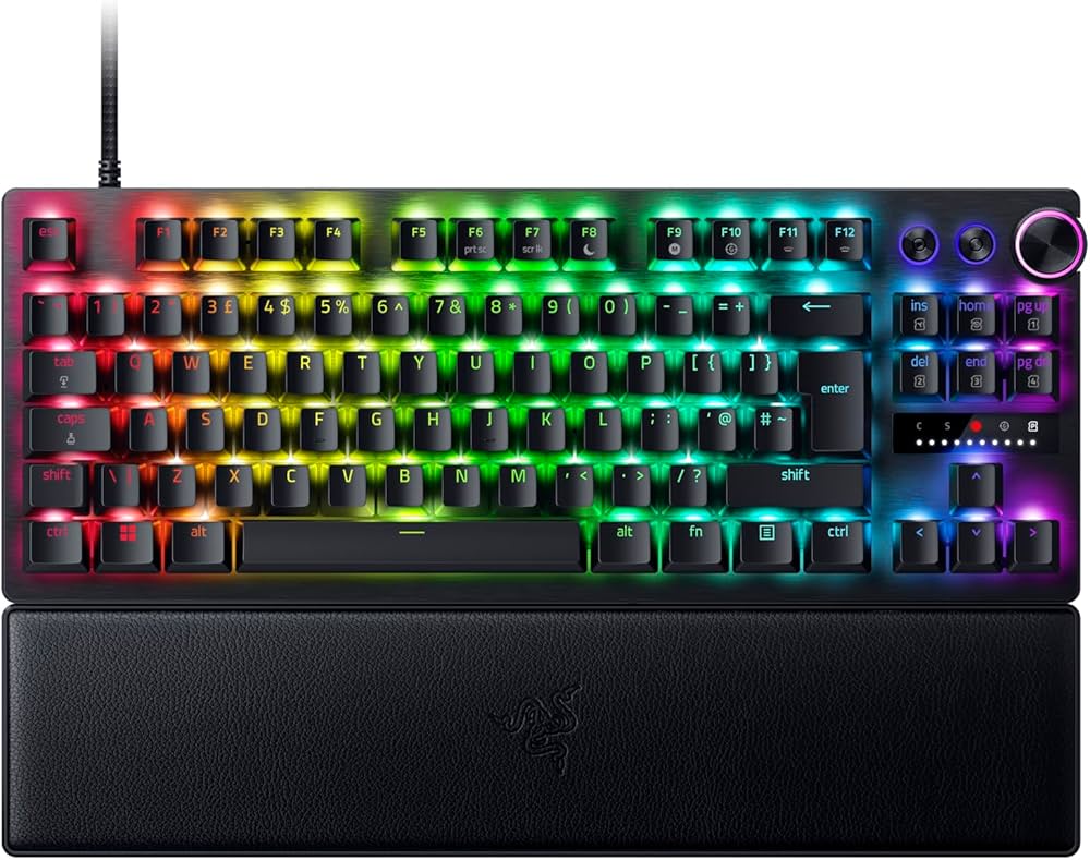 Razer Huntsman V3 Pro Tenkeyless 8KHz - TKL PC Gaming Keyboard