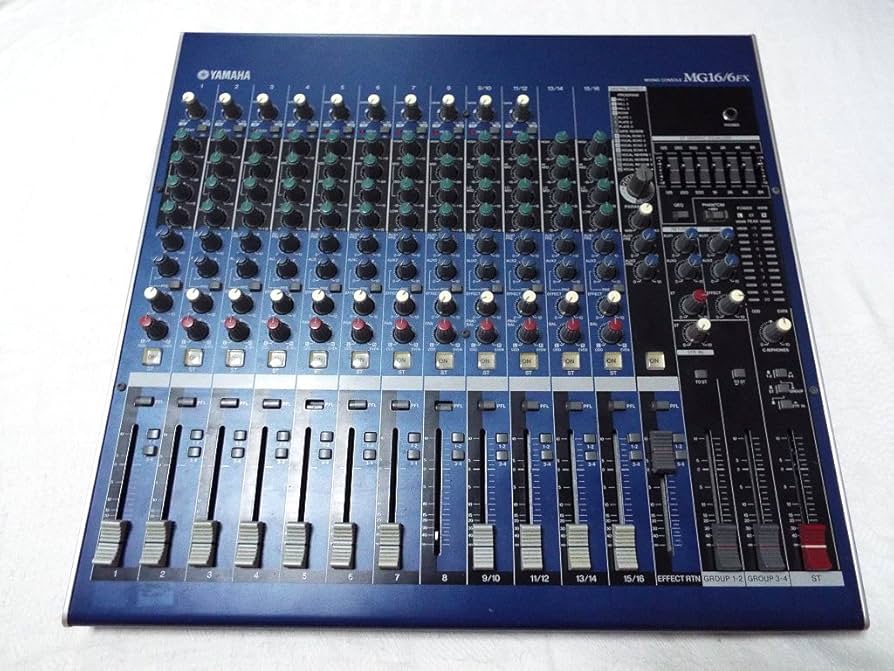 Amazon.co.jp: YAMAHA ミキシングコンソール [MG16/6FX] : Musical
