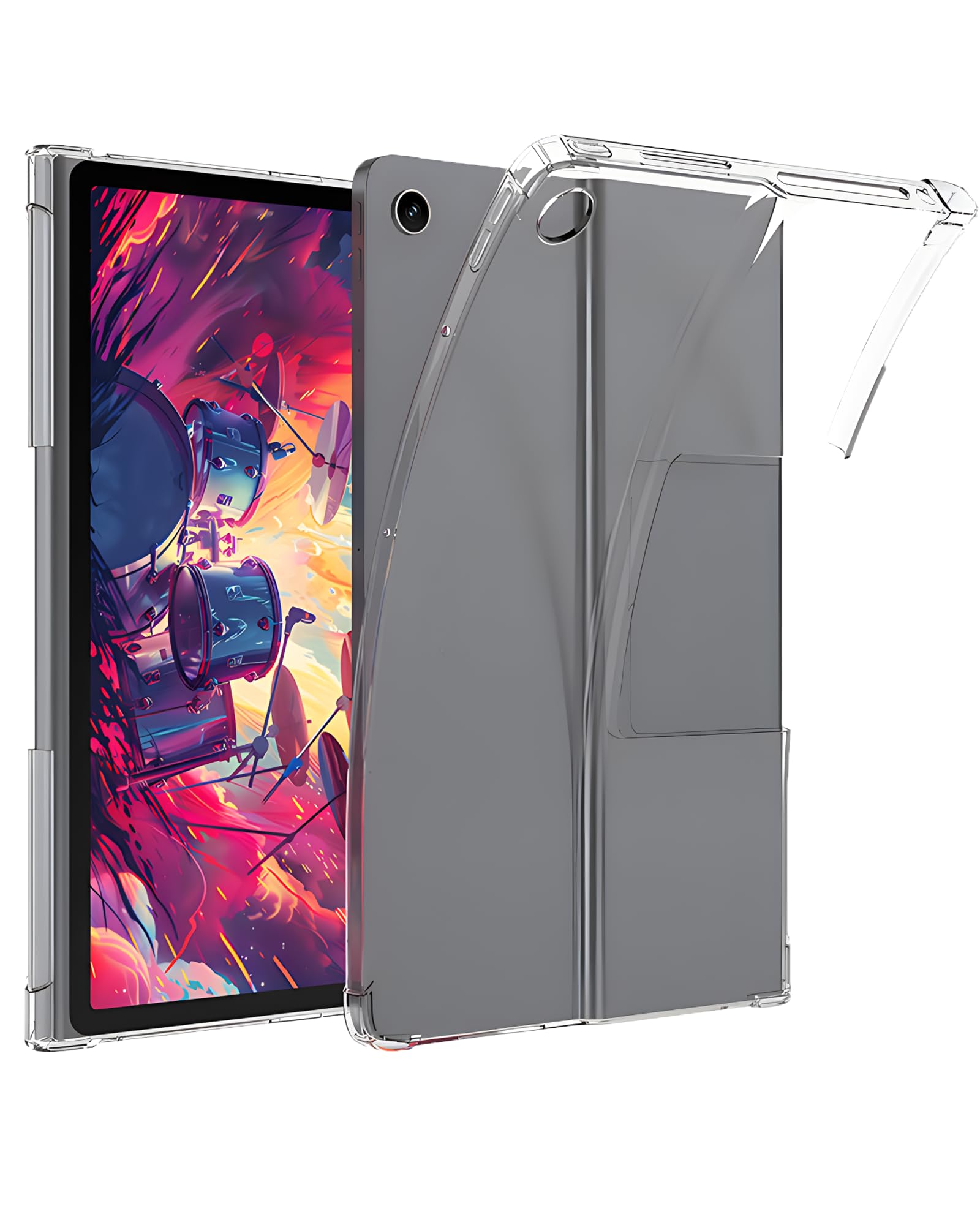 Amazon.com: for Lenovo Tab Plus-2024 Tablet Clear Case,Slim Thin