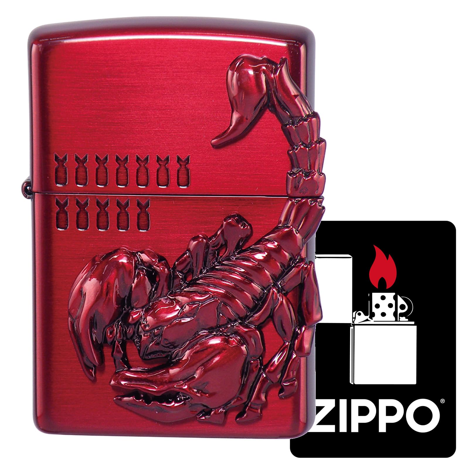 Amazon.com: ZIPPO Lighter Venom Scorpion Metal Zippo Red Scorpion