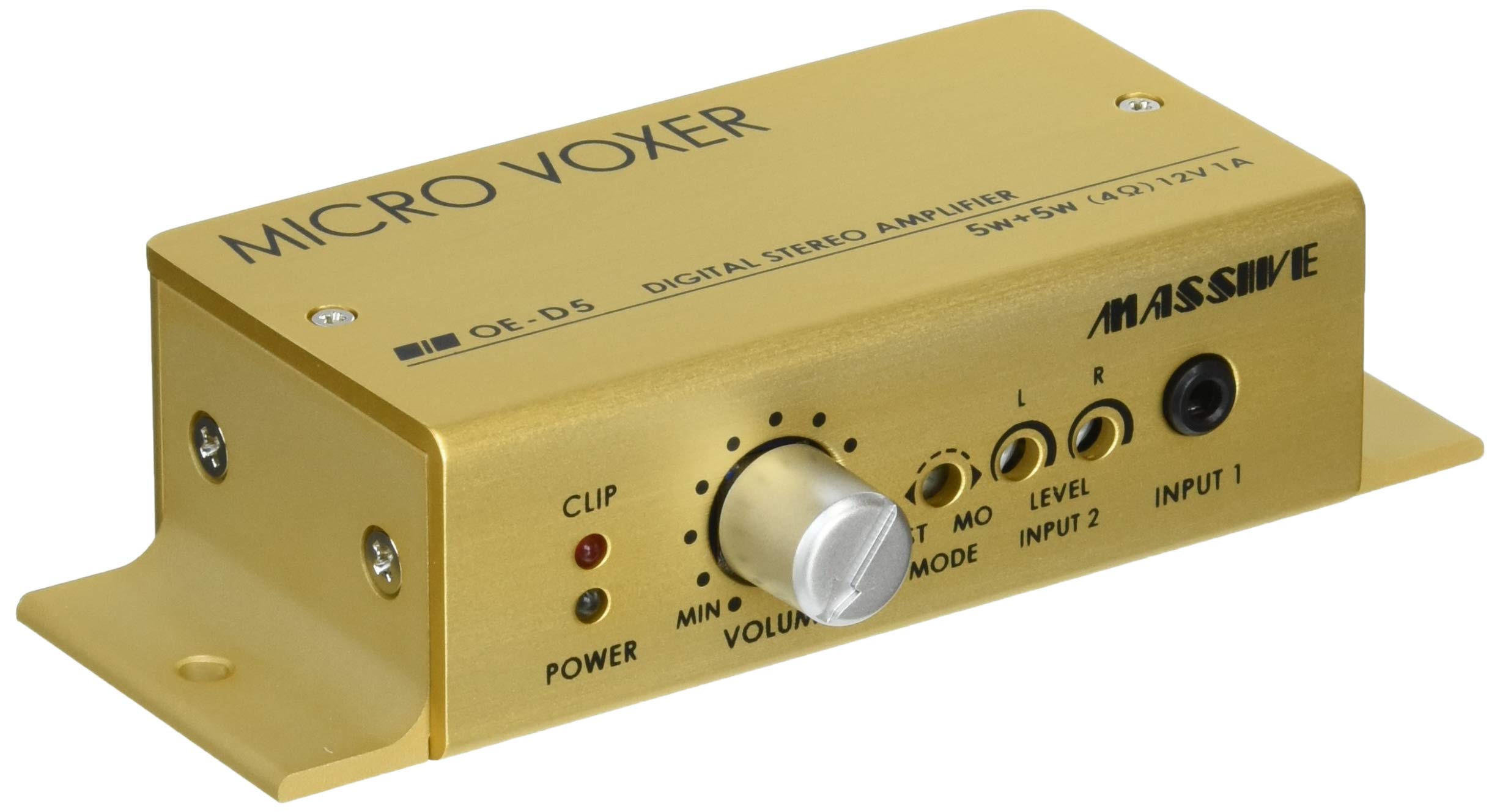 Amazon | MASSIVE マッシブ 小型ステレオパワーアンプ (ロー