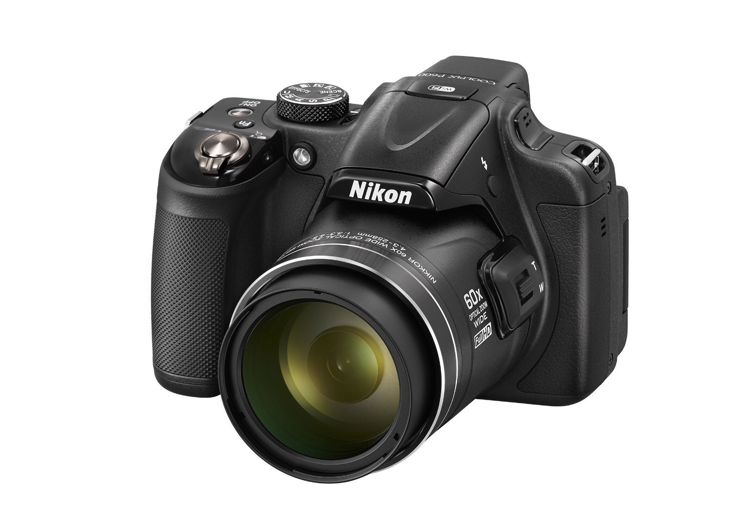 Nikon Coolpix P600 Digitalkamera (16 Megapixel, 60-Fach optischer