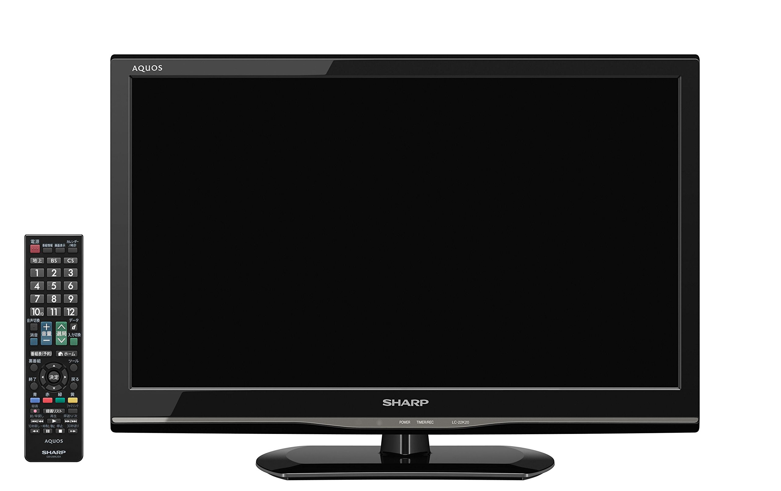 Amazon.co.jp: Sharp Aquos LC-22K20-B 22V LCD TV, Full High