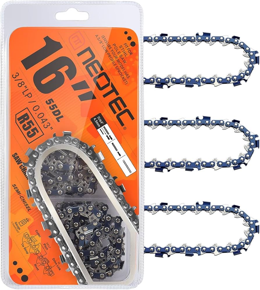 Amazon.com : NEO-TEC16 Inch Chainsaw Chain 3/8